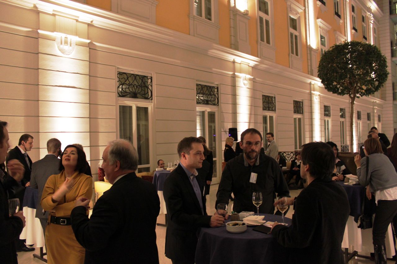 Cocktail reception at PHARM Connect